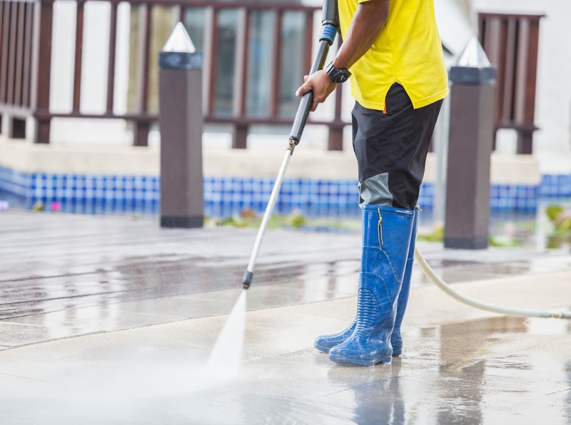 Why Commercial Pressure Washing Services Las Vegas NV Help Businesses Shine Year Round